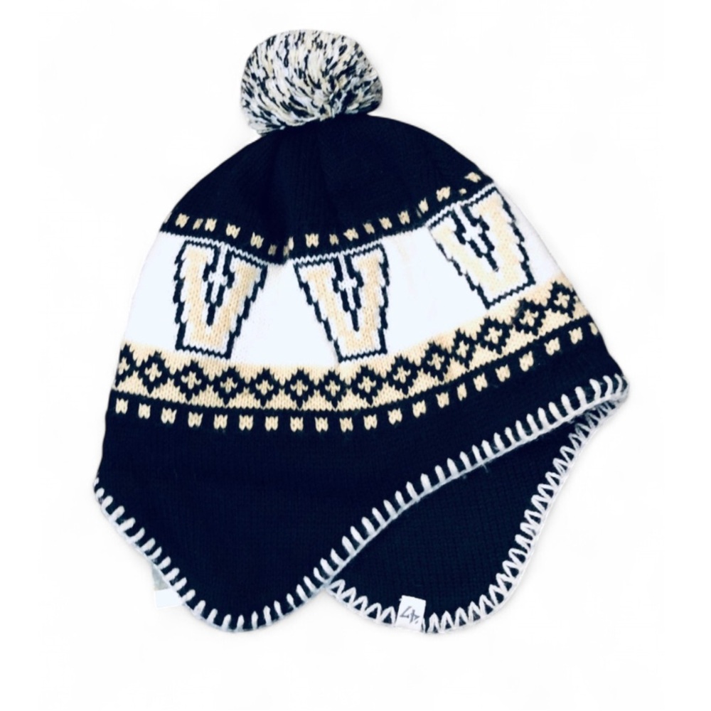 VANDERBILT COMMODORES POM POM BEANIE HAT